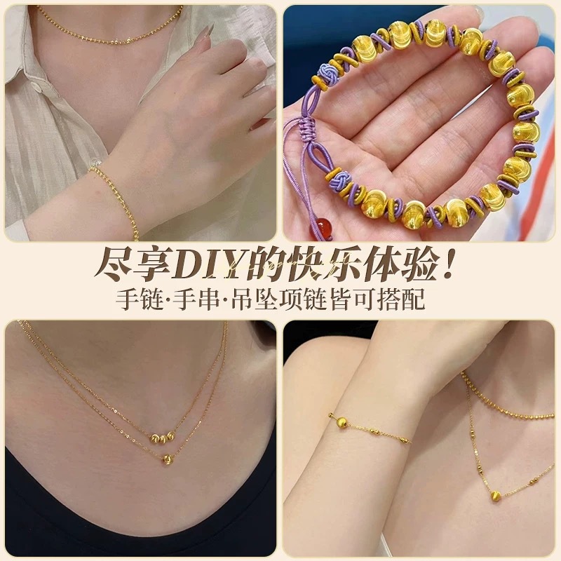 Shiny beads, accessory, necklace, pendant, one bead bracelet, accessories handmade, handle, cat's eye 4