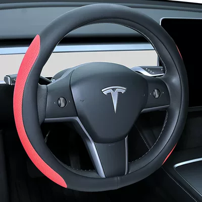 Compatible Model3/Y Non-Slip Breathable | Steering wheel cover