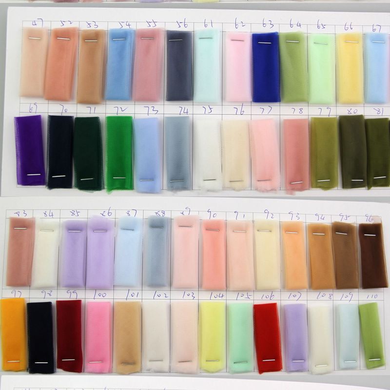 Spot Nylon Extra Dense Swiss Yarn Mesh Cloth Mesh Fabric Special American Mesh Small Hole Children's Clothing Wedding Cloth