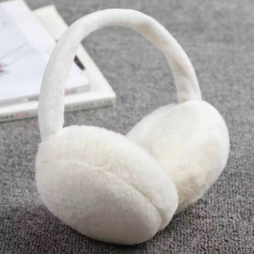 Foldable and stretchable ear warmers for women students, cute with extra padding, winter ear covers for men and women, ear warmers for protection