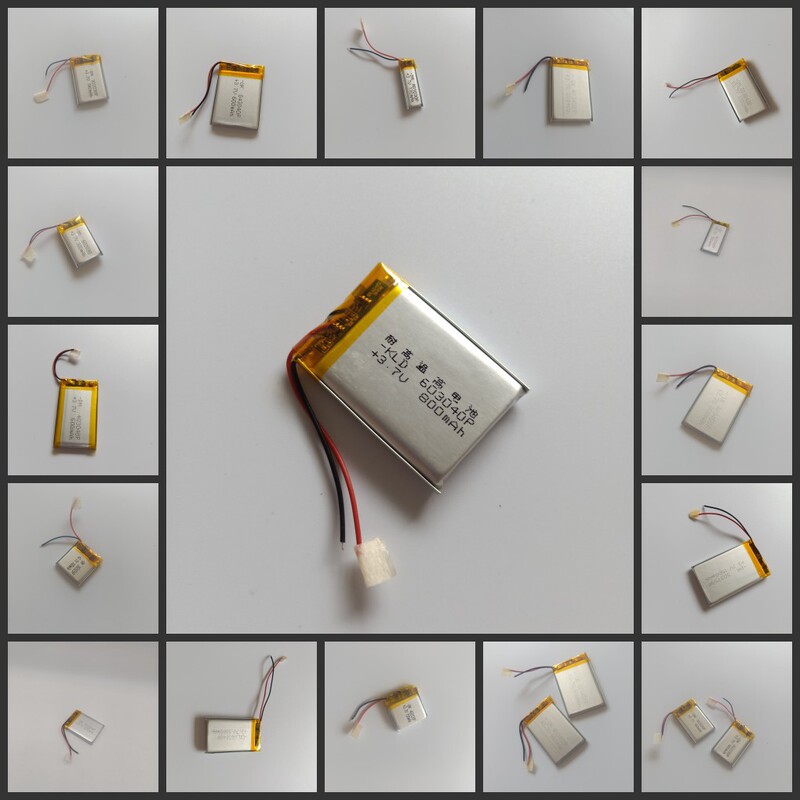 502530, 502535, 502540, 503030, 503040, 503048 Lithium Battery 3.7V