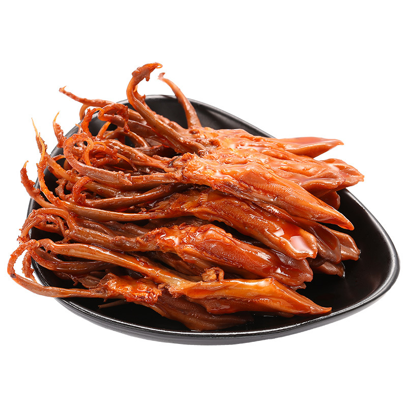 アヒルの舌の温州の特産品は食いしん坊です。