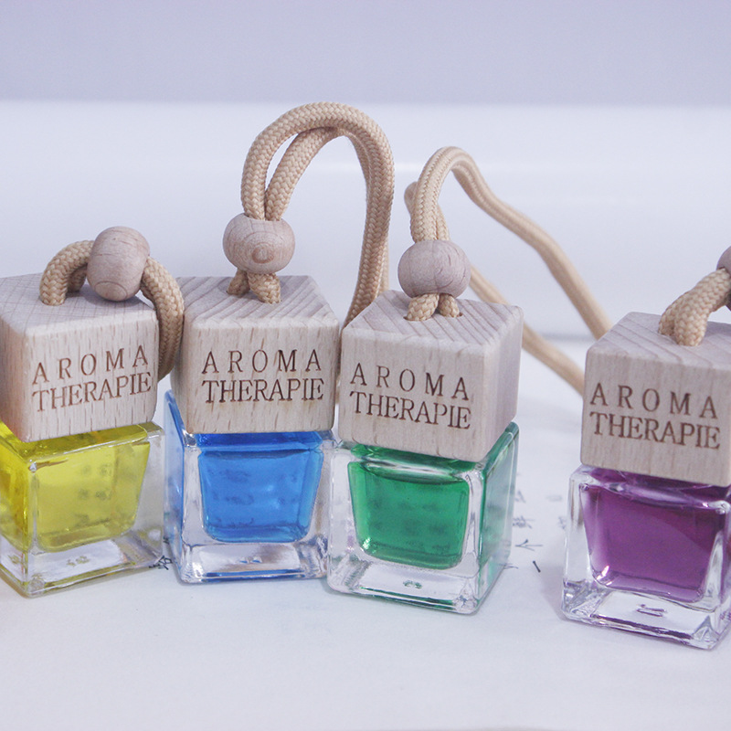 Espejo retrovisor Xiangtia Perfume para coche Perfume para coche Todas las estaciones Hotel Té Zen Perfume para coche Cubierta cuadrada