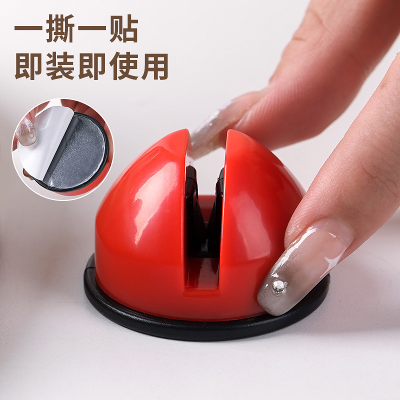 创意锋利快速磨刀器圆球吸盘磨刀石家用厨房用磨菜刀剪刀工具神器|undefined