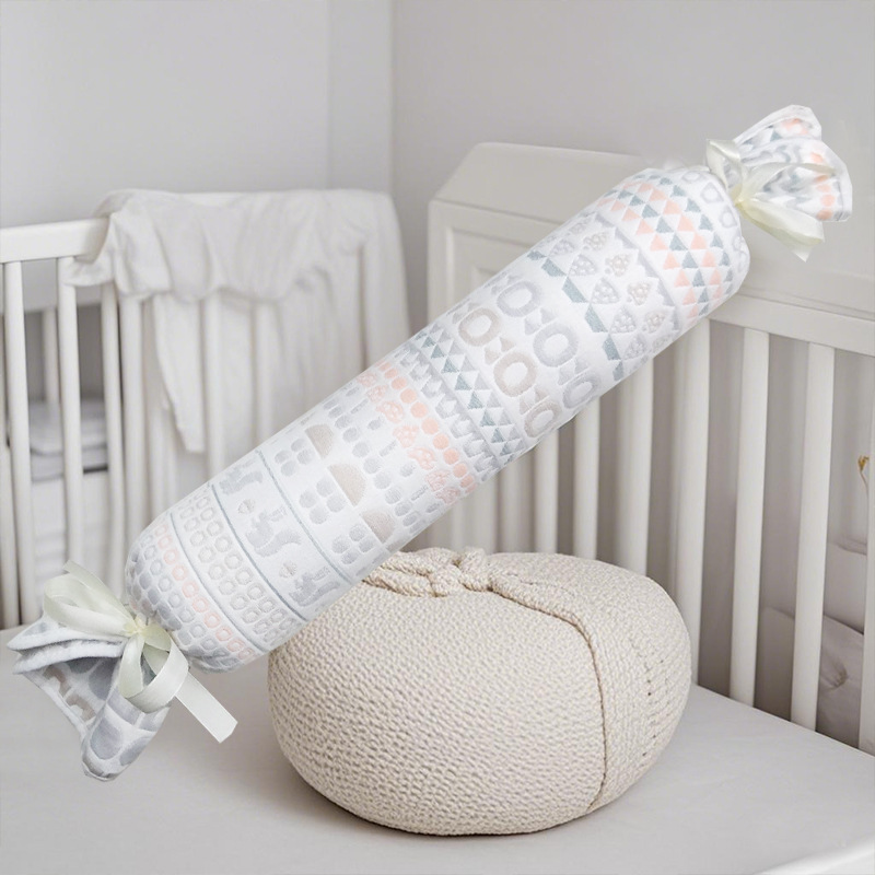 純綿ガーゼキャンディ枕、首枕、幼児枕、妊婦用快適枕、横向き寝用バレル枕|undefined