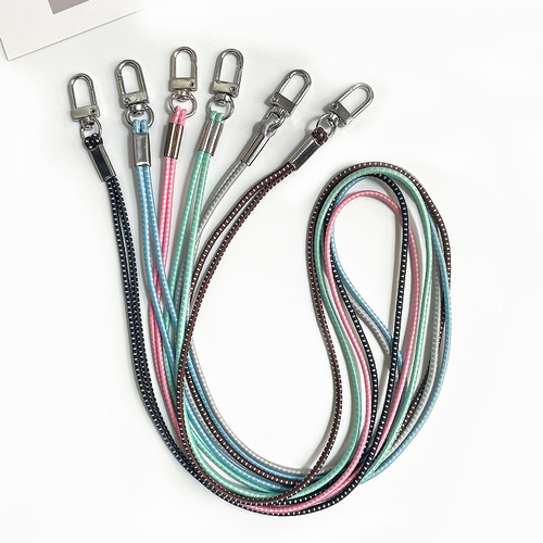 Simple mobile phone lanyard hanging neck Strong and durable high-end telescopic lanyard badge badge lanyard exhibition lanyard