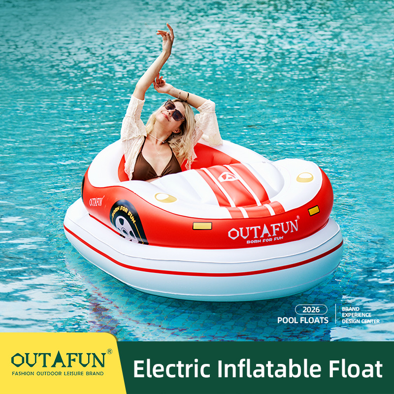 Factory Direct Sales of Beach Inflatable Loungers Outafun Inflatable Floating Bumper Cars Pvc Water Toys