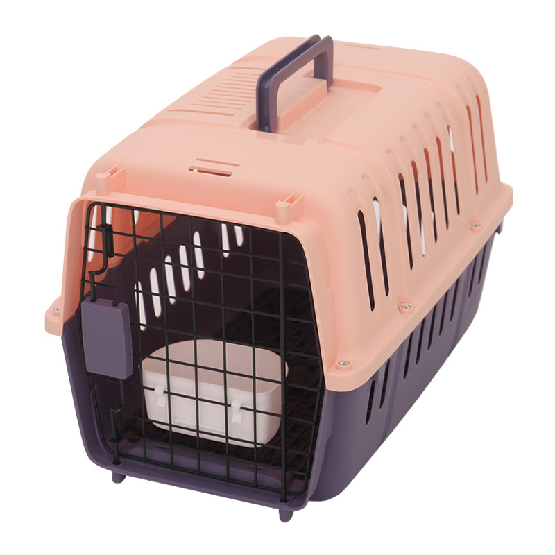 Caja de aire para gatos, jaula portátil para gatos, bolsa para gatos, caja de transporte para perros, jaula para perros de tamaño pequeño y medio