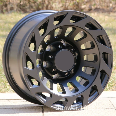 Applicable to cheetah Pajero V33 Hub - 15x8j-matte-black