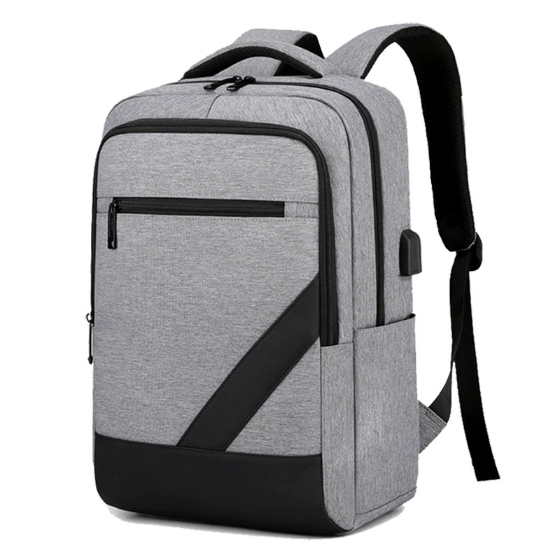 Backpack, fashionable waterproof bag for traveling, capacious laptop, business version, high-end, worn on the shoulder