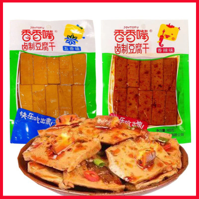 香香嘴 Высушенные тофу 80G/мешок специй пряный пряный аромат, дополнительные офисные повседневные соевые закуски закуски