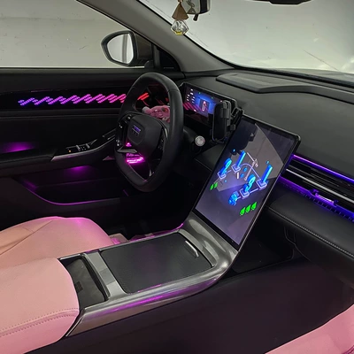 Car ambient lights, Panel (Dashboard) işıqlandırması
