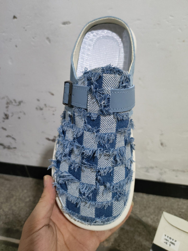 Dép sandal nam nửa gót không quai hậu, thoáng khí mùa hè, đế bằng nhẹ, size lớn 39–47 — BK 502m màu, BK 503m màu, BK 505m màu nâu, BK501 kaki chi tiết 1