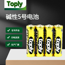 toply5號電池智能電動門鎖1.5VAA鹼性電池電動玩具遙控干電池批發