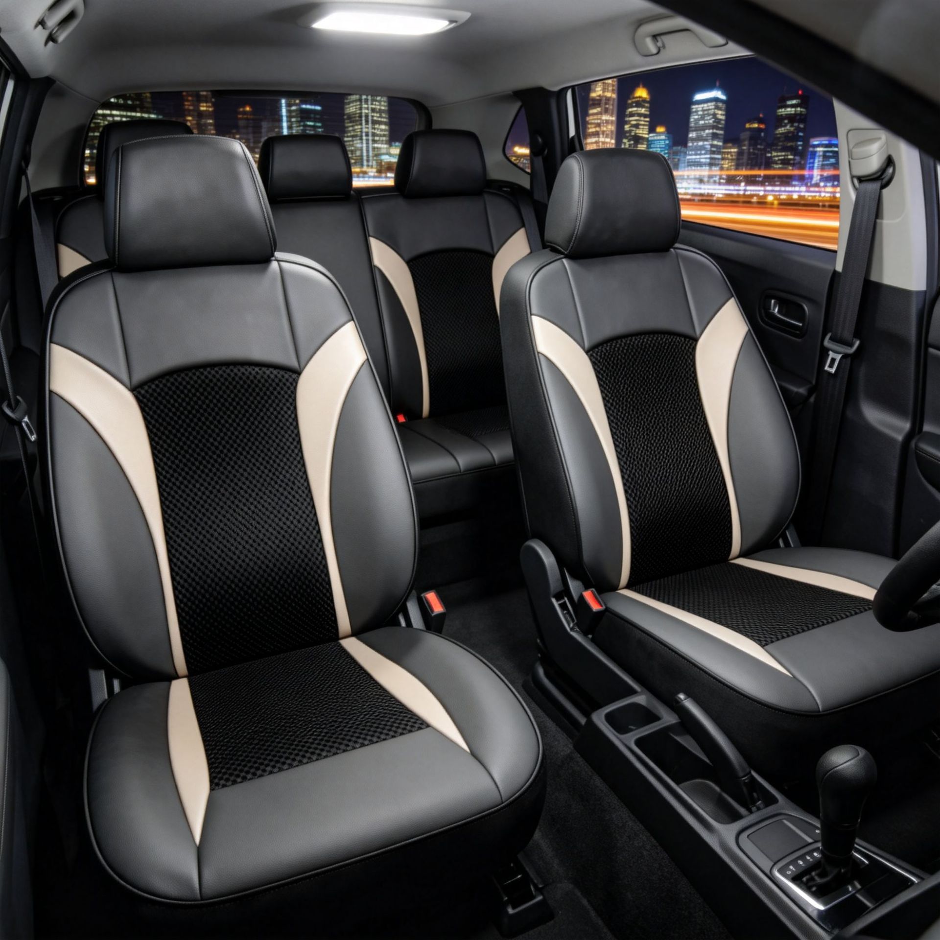 Cross-border foreign trade car seat cushion cover, full coverage, PU leather, easy to install, suitable for all seasons