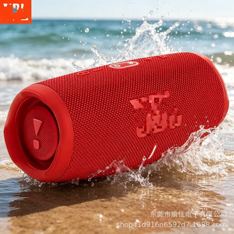 Cross-border CHARGE5 Shockwave 5th Generation Wireless Bluetooth Speaker Portable Outdoor Waterproof Subwoofer