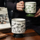 Advanced Sense Afternoon Tea Cup Coffee Home Nordic Style High-Value Water Cup Ceramic Cup Gift Office Mug