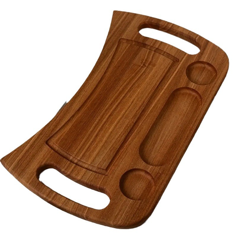 Tabla de cortar de madera tabla de cortar hogar creativo irregular tabla de cortar postre merienda barbacoa filete pizza tablero bandeja
