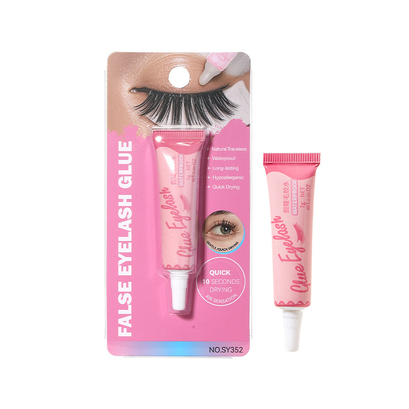 LMLTOP pegamento para pestañas postizas, peinado natural, pestañas hermosas, pestañas postizas adhesivas, herramienta auxiliar SY353