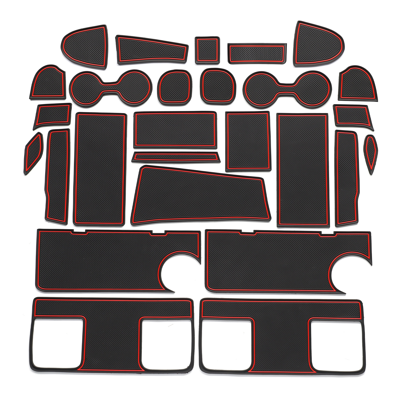 日産セレナC28ドアスロットパッド車内改造アクセサリー収納スロット防塵滑り止め車用マット