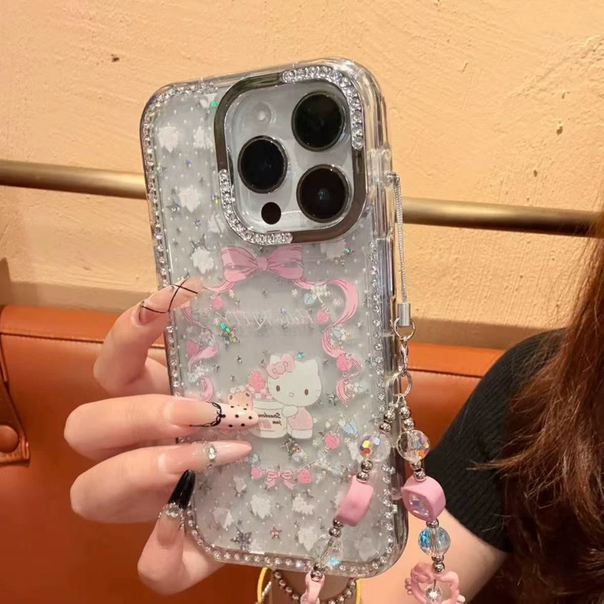 Apple, iPhone16, чехол для телефона совместимый, iPhone15 Pro, с маленькими медведями, 16promax
