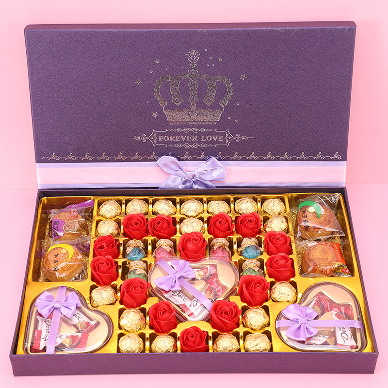 크라운 선물 상자 D