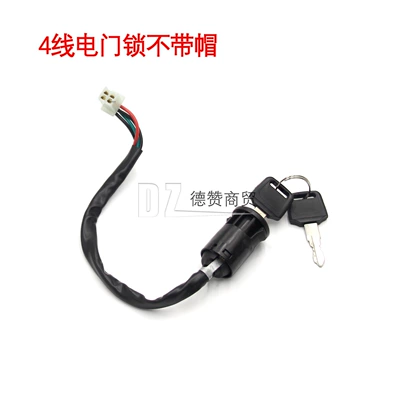 Electric Door Lock, Other power supply, ignition system - 4-lines-without-cap