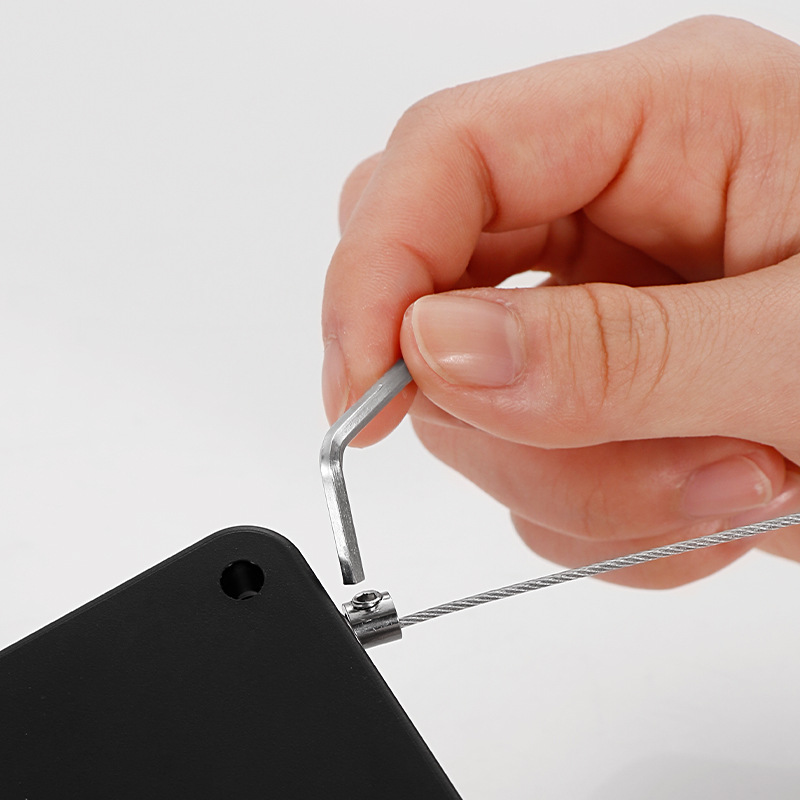 Door closer without punching, thickened pull cord, sliding door, simple and lightweight automatic return door closing device