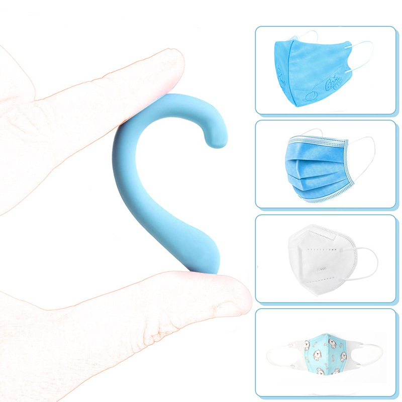Protector de orejas de silicona para mascarillas