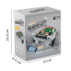 Artificial intelligence programming car primary school students steam children's toys birthday gifts science laboratory cross-border