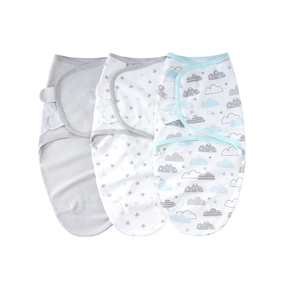 Yinmei algodón bebé pañales toalla recién nacido anti-shock bebé saco de dormir impresión cuatro estaciones bebé edredón transfronterizo