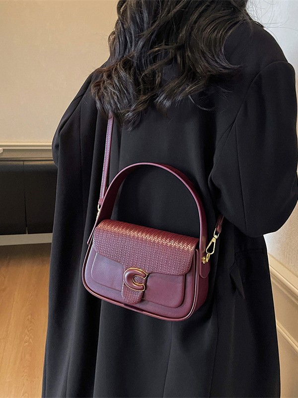 Bolsos de mano de alta sensación para mujeres 2025 nuevo estilo coreano de moda alta sensación de lujo ligero versátil bolso de mochila