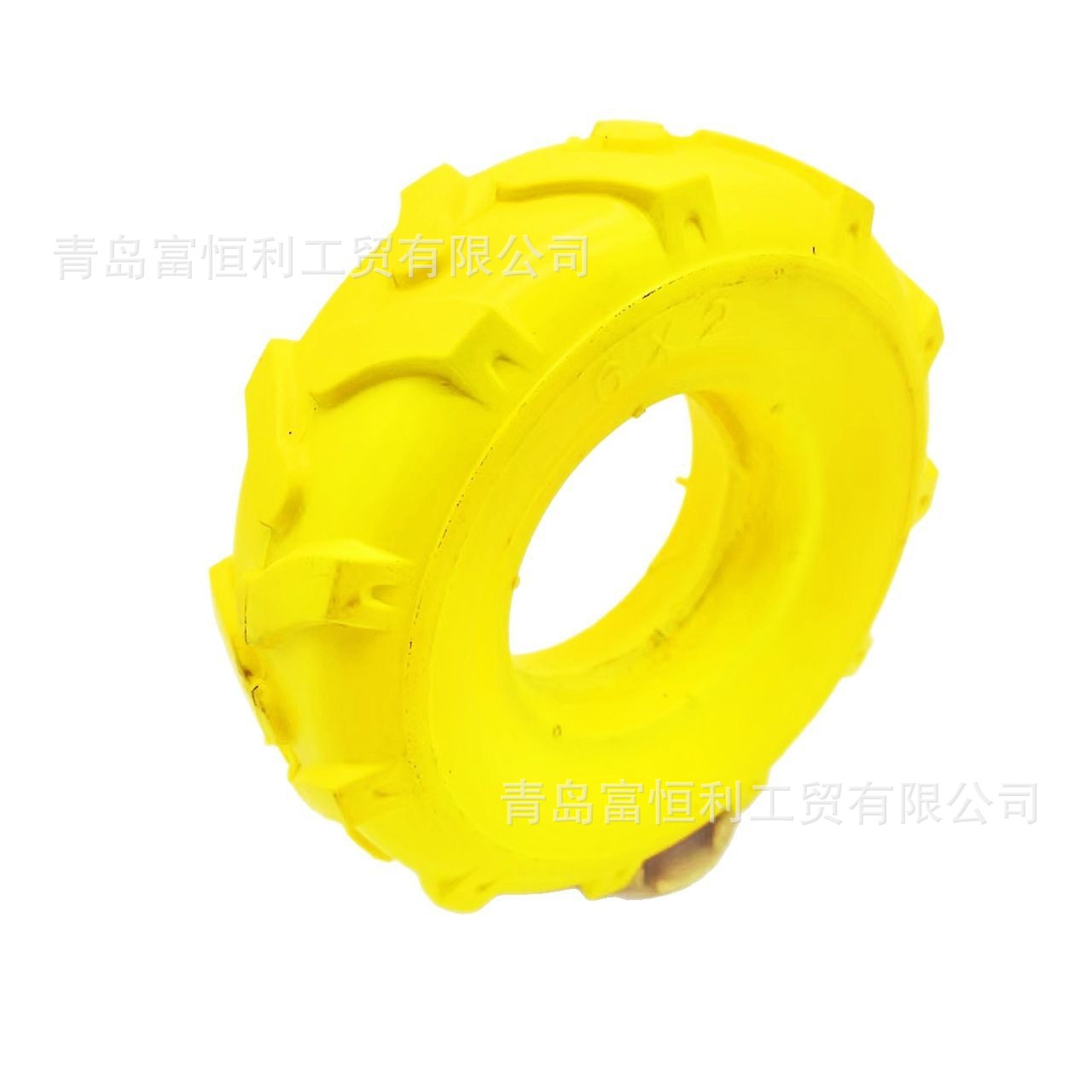 厂家直销6x2pu发泡轮露营车沙滩车实心轮胎6英寸手推车发泡胶圈