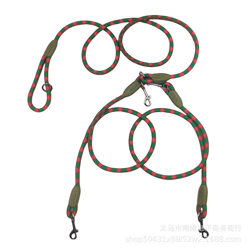 D2477/1~2개의 더블 헤드 레드 및 그린 크리스마스 컬러