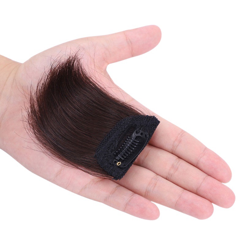 Wig Pad Hair Root Invisible Traceless Fluffy Device on Both Sides Mini One-Piece Hair Pad Chemical Fiber Head Replacement for Women