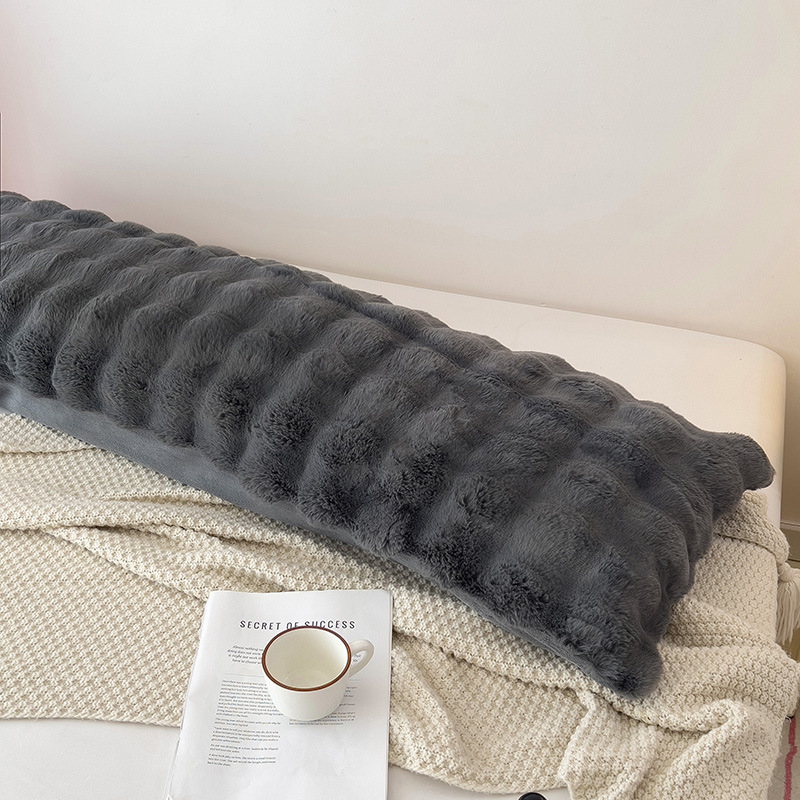 Fleece velvet pillowcase