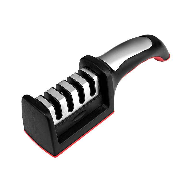 El nuevo afilador de cuchillos rápido de cuatro etapas, el afilador de cuchillos multifuncional para el hogar, la piedra de afilar mágica imprescindible para la cocina