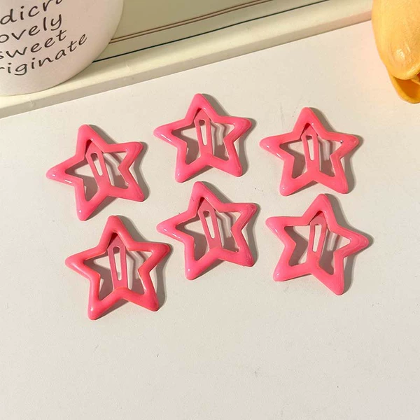 1# rose pink 6 pieces