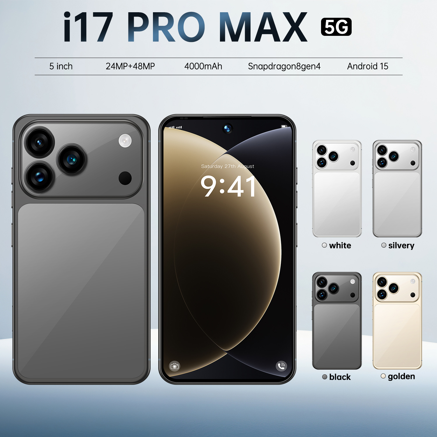 新款i17 Promax Mini4g网络5英寸智能手机热销数码跨境爆款厂家
