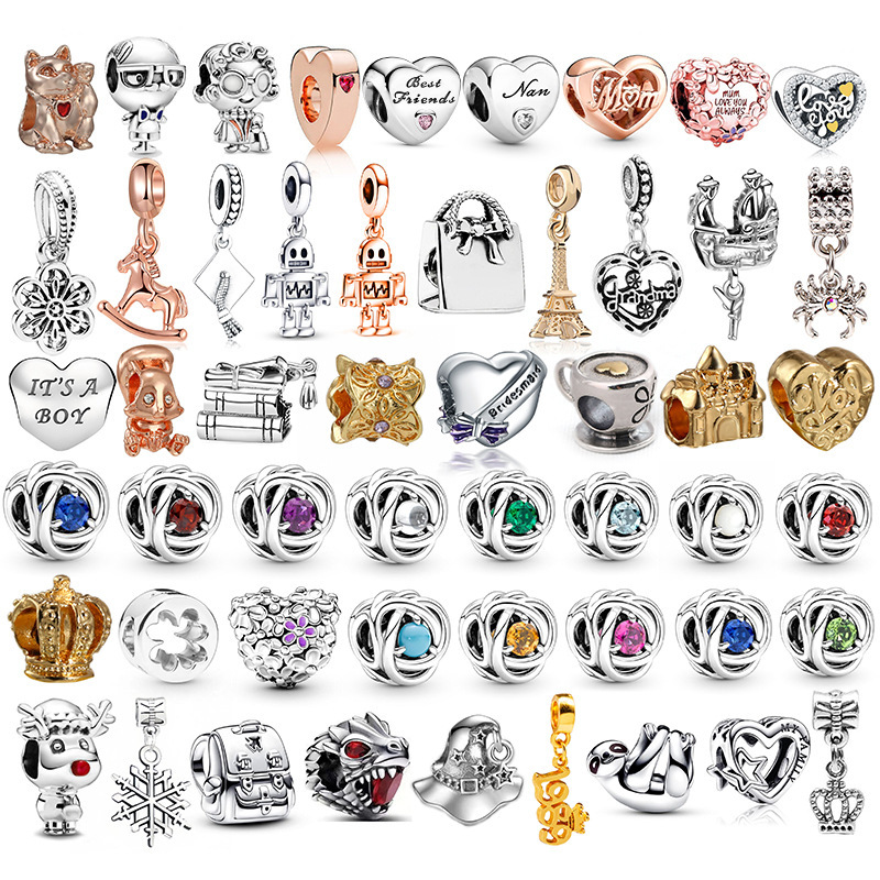 Leading the trend of charming charm zinc alloy material bright beautiful exquisite modeling trend jewelry Diy accessories