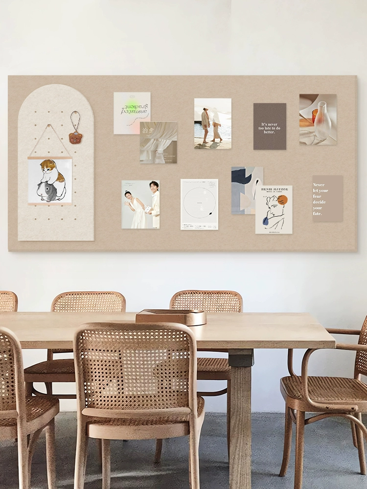 Войлочная настенная наклейка фото настенная фоновая доска ins доска объявлений настенная стена декоративная скрывающий уродливый фото дисплей тема