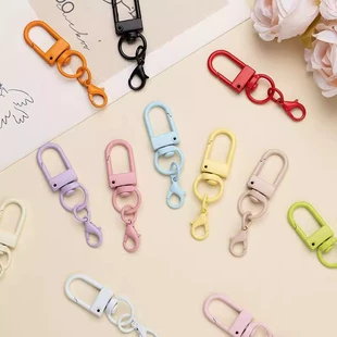 Карабин для брелока макаронное покрытие для DIY