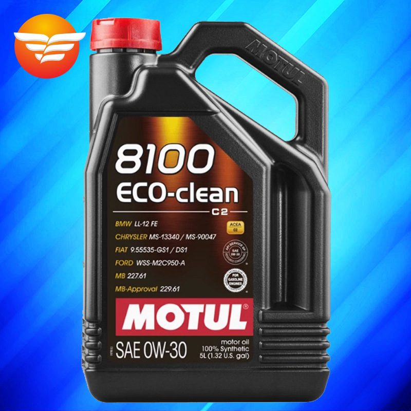 摩特 8100 ECO-CLEAN 0W-30 5L C2 SP级 国6B 进口酯类全合成机油