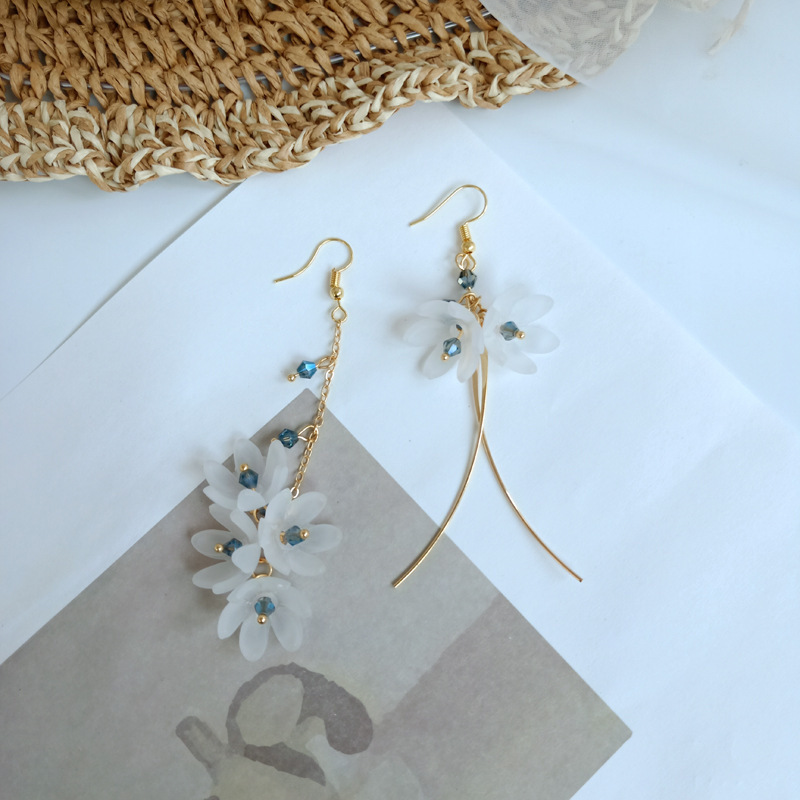 Fairy Style Sweet Flower Arylic Women's Drop Earrings display picture 3