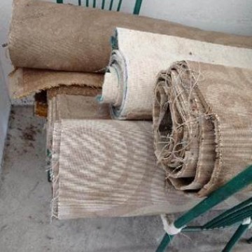 福州二手地毯出售用于车间地面厚地垫工地成品保护旧地毯 厚6毫米