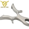 Orchid -style butterfly line cutting flat skin is free to straighten the straight board flying dragon stainless steel slingshot traditional bomber