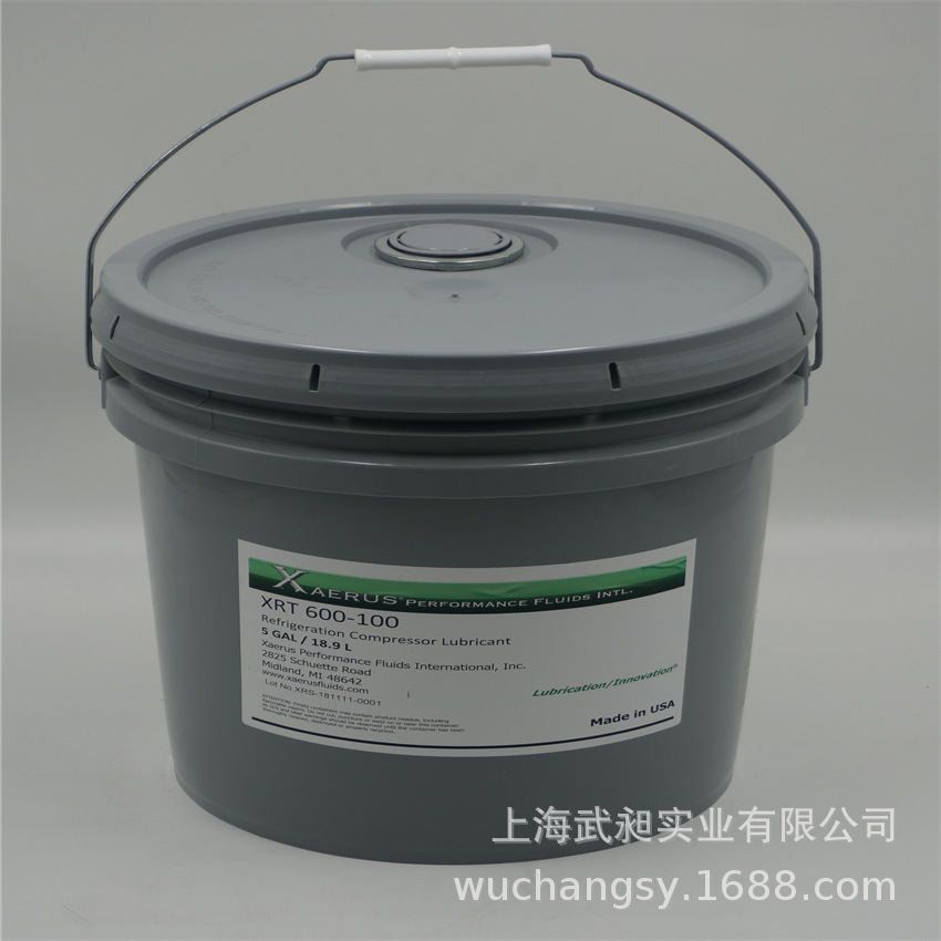 冷库冷冻烷基苯合成冷冻油XRT600-100赛润冷冻油XRT 600-100