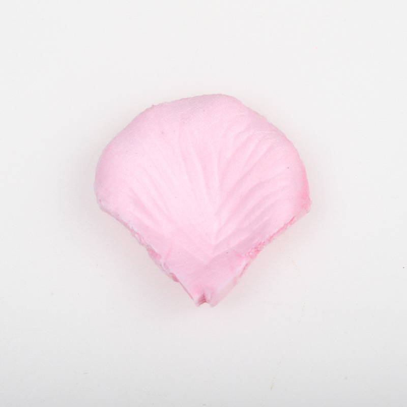 No tejido laminado 100 pétalos de flores, pétalos de boda, pétalos de flores falsos, pétalos de rosas, precio especial