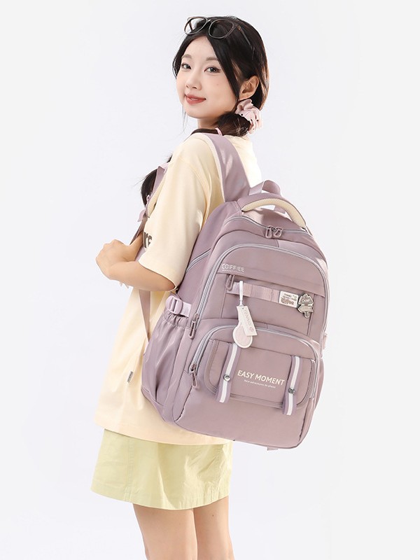 Mochila de moda coreana al por mayor, mochila de escolares, mochila de estudiantes de secundaria y secundaria, portátil y grande capacidad