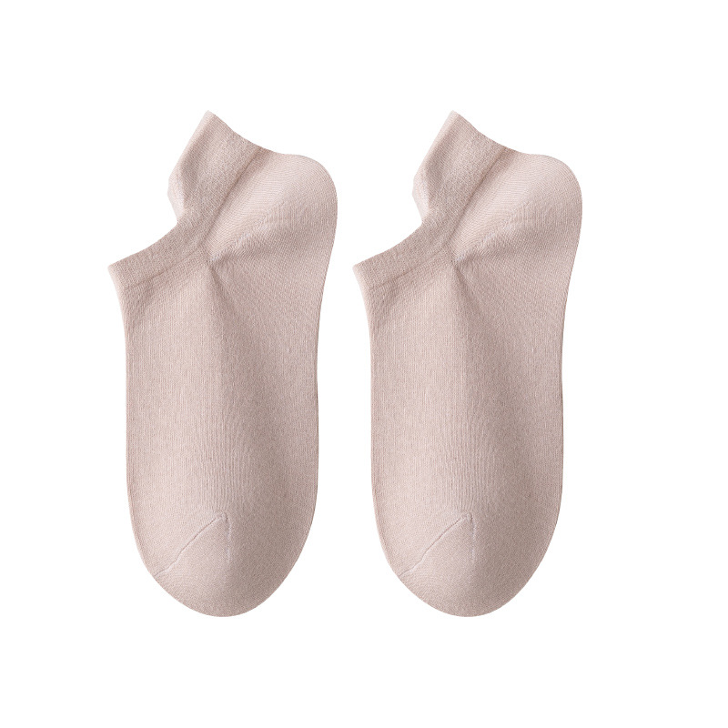 Calcetines Zhuji para hombres, desodorante y absorbente de sudor, calcetines de verano para hombres de algodón puro, calcetines de barco que no caen, calcetines Zhuji al por mayor